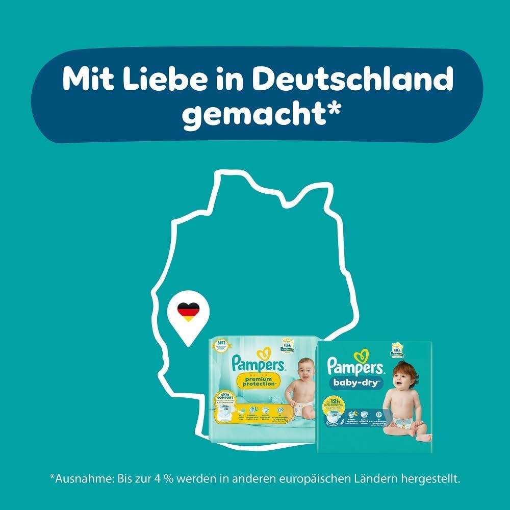 Pampers Harmonie Aqua Paw Patrol Baby Wipes, 15 Packs of 48 Wet Wipes, 720 Baby Wipes Help Restore Skin's Natural pH Value Lightweight Lotion with 99% Water