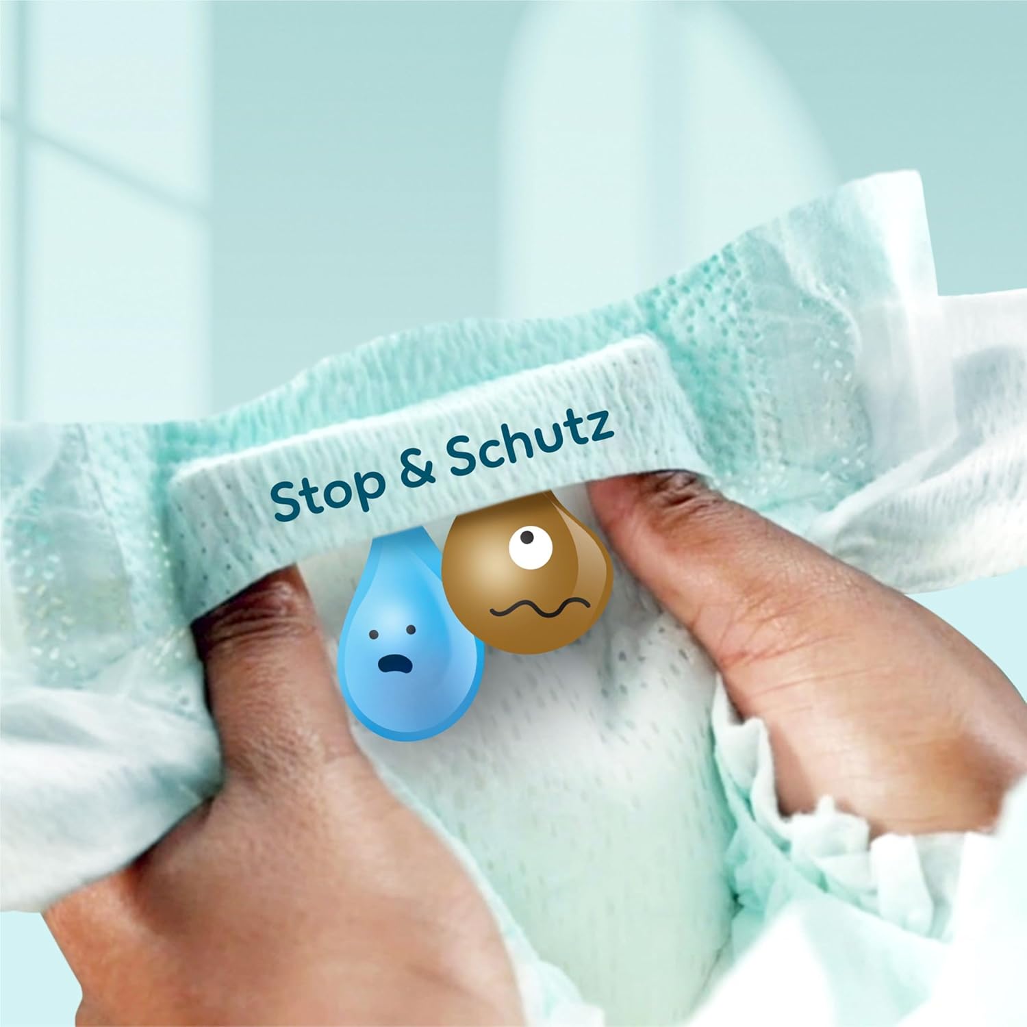 Pampers Baby Nappies Size 4 (9–14 kg) Premium Protection, Maxi, Monthly Box, Best Comfort and Protection for Sensitive Skin, Pack of 174