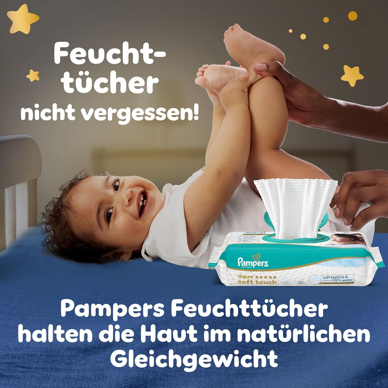 Pampers Night Pants Size 5, 160 Nappies, 11-17 kg, Pampers Night Pants Provide Additional Protection for the Whole Night