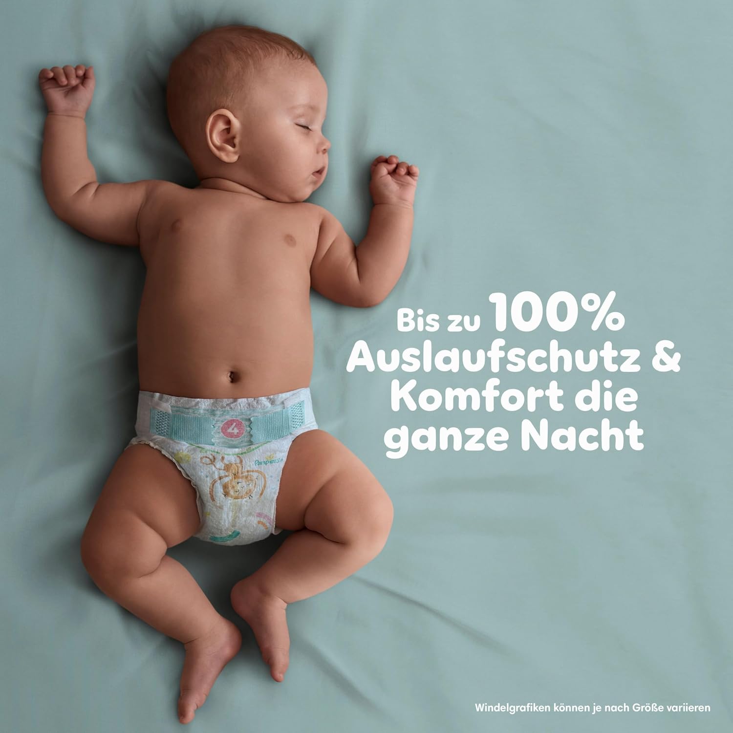 Pampers Baby-Dry Size 5, 174 Nappies, 11 kg - 16 kg, Up to 100% Leak Protection & Comfort All Night